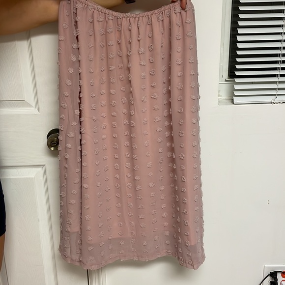 Flowy mauve skirt - Picture 2 of 2